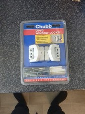 CHUBB UPCV WINDOW LOCKS FOR HINGED UPVC WINDOWS WHITE CHUBB