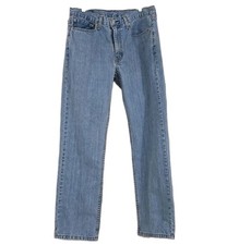 Levi  s 514 Jeans Men  s 34x32 Blue Denim Straight Fit Stretch 34x32 Classic