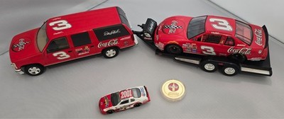 Vintage Coca-Cola Dale Earnhardt #3 Collectibles Lot of Mixed Items