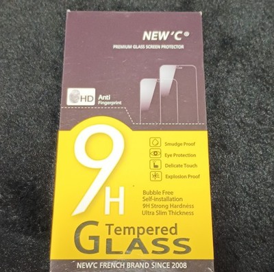 NEW'C Tempered Glass Screen & Camera Lens Protector Clear for iPhone 12