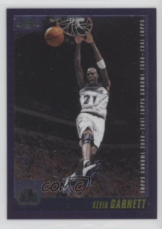 2000-01 Topps Chrome Kevin Garnett #16 HOF 10j2