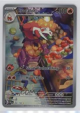 Crocalor Illustration Rare Pokemon Scarlet & Violet Paldea Evolved PAL #202