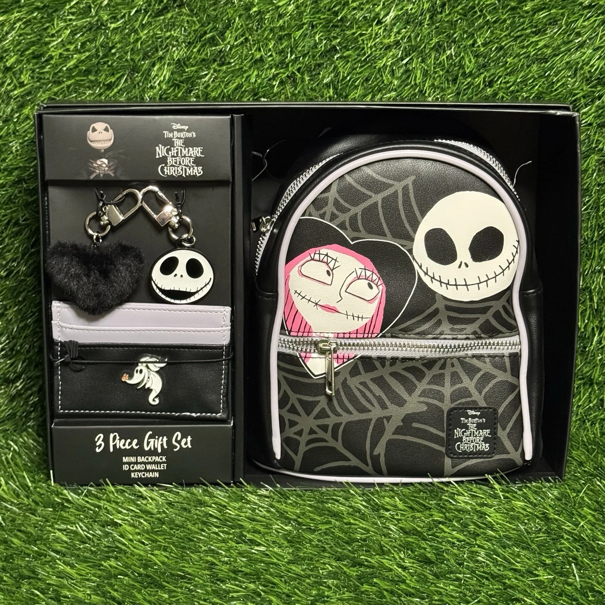 Disney Nightmare Before Christmas Backpack Wallet Keychain 