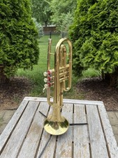 Vintage 1965 C.G Conn Director Cornet USA Shooting Stars FREE SHIPPING