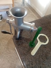 Meat Grinder Stainless Steel - cast very solid