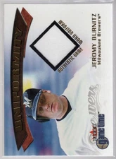 Jeromy Burnitz 2001 Fleer Game Time #NNO Uniformity - K315