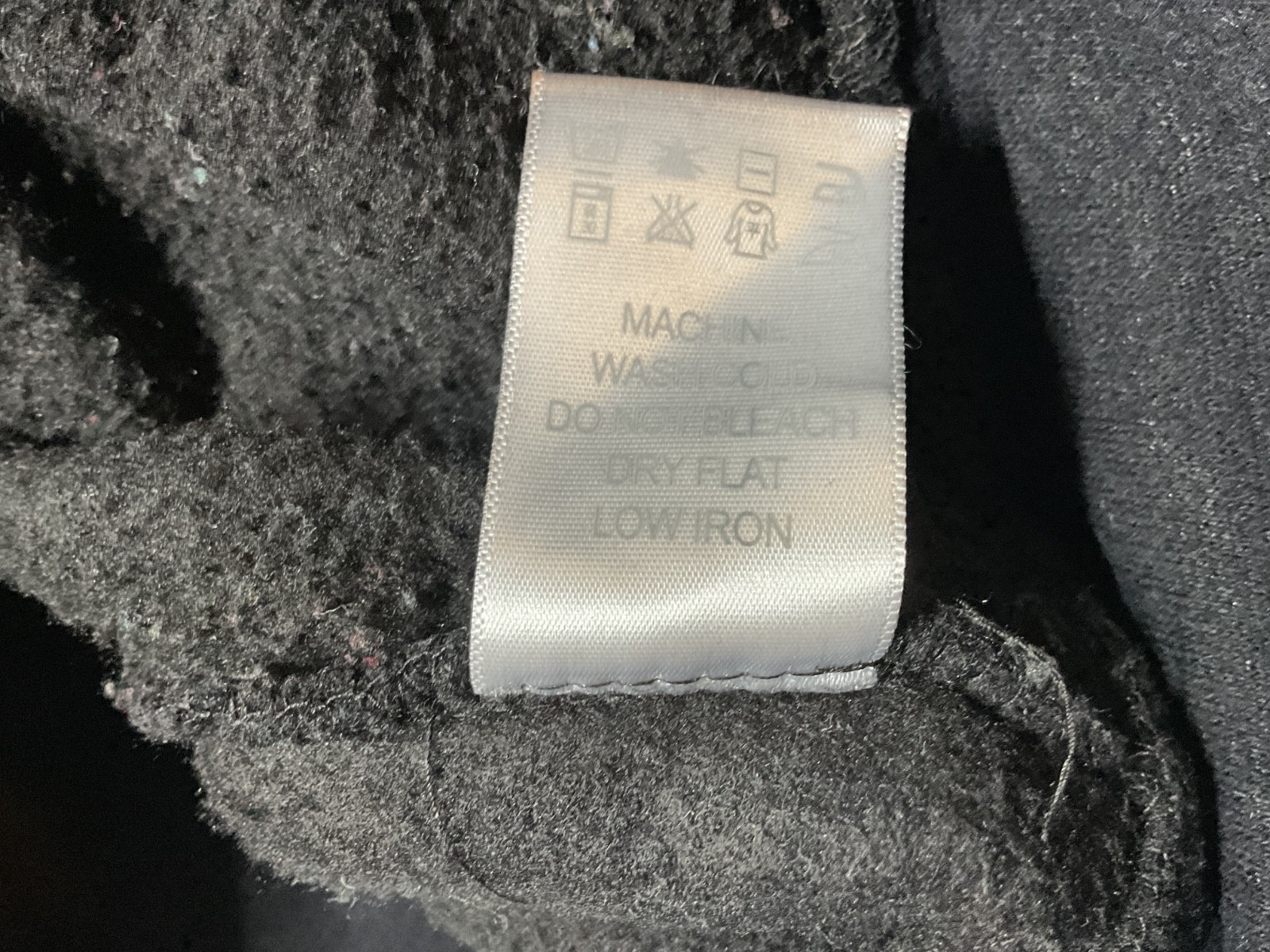 Iris Basic Women’s Black Pea Coat Jacket Size S - image 13