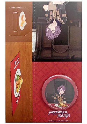 Bernadetta Fire Emblem EXPOII Lunch Stand & Badge Set 40mm Metal Accessories