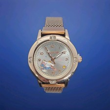 Sanrio Character Cinnamoroll Watch Metal Mesh Band Gift Anime Hello Kitty
