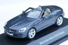 Schuco 1/43 Mercedes SLK Roadster R172 2011-2016 Tenorite Gray Metallic