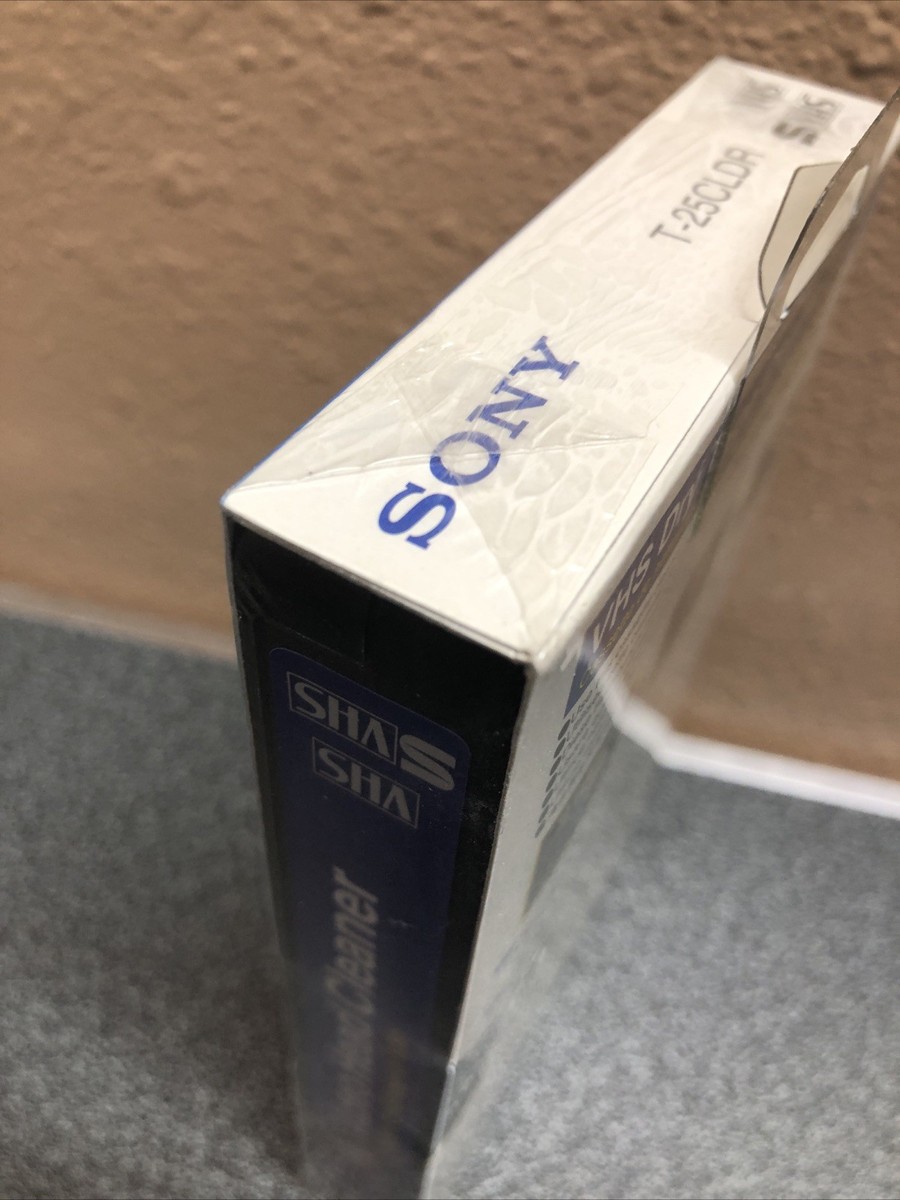 Sony Video Head Cleaner T-25CLDR (VHS) Factory sealed￼ | eBay