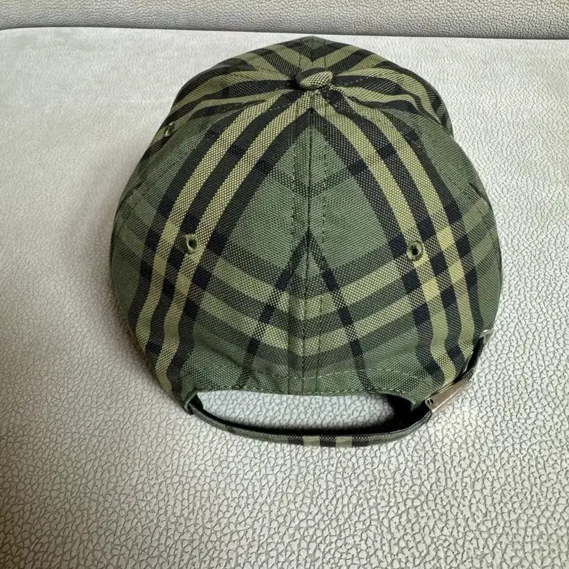 Burberry Cap - Authentic Check Pattern Baseball H… - image 2