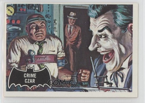 1966 Topps Batman Black Bat #10 Crime Czar — Raw