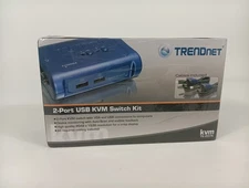 TRENDnet TK-207K 2-port USB KVM Switch Cable Kit v1.2R New Sealed.