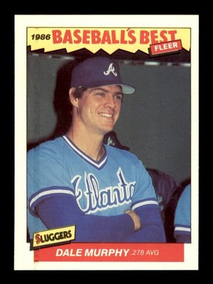 1986 Fleer Baseballs Best Sluggers vs. Pitchers - YOU PICK - Complete Your Set
