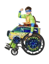 Adaptive Teenage Mutant Ninja Turtles Pizza Van Halloween Wheelchair Cover New