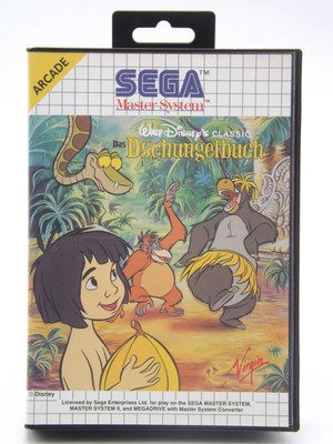 Das Dschungelbuch (Sega Master System) Spiel i. OVP - GUT