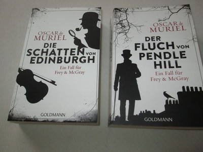 2x Oscar de Muriel Frey & Mc Grey Schatten von Edinburgh + Fluch von Pendle Hill