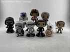 Funko Pop Collection Of Star Wars BB-8 Kylo Ren Rey Vinyl Figures Lot Of 9