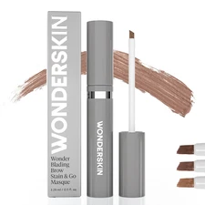 Wonder Blading Brow Stain & Go Masque - Long Lasting Eye Brow Tint, Transfer Pro