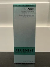 NEW SEAL--Algenist GENIUS Ultimate Anti-Aging Vitamin C+ Serum (1oz)