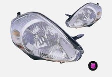 25510+25520 Coppia Fari Anteriori per Fiat Grande Punto -   Attacco Viola 7 Pin