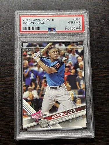 Aaron Judge 2017 Topps Update Home Run Derby #US1 PSA 10 Rookie RC Yankees MVP!
