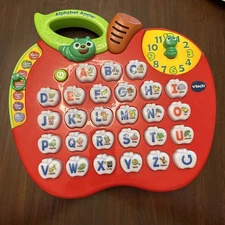 Vtech Alphabet Apple ABC Learning Education Interactive Music Phonics Toy