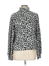 Sanctuary Women Silver Turtleneck Sweater L