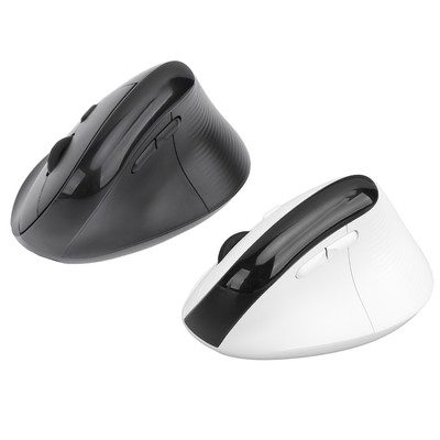 BT Wireless Mouse 4000DPI Ergonomic Design Reduce Muscle Strain Vertical Cor Hot