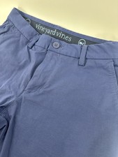 Vineyard Vines Blue Stretch Cotton Blend Men's Regular Fit Casual Pants 28x32 