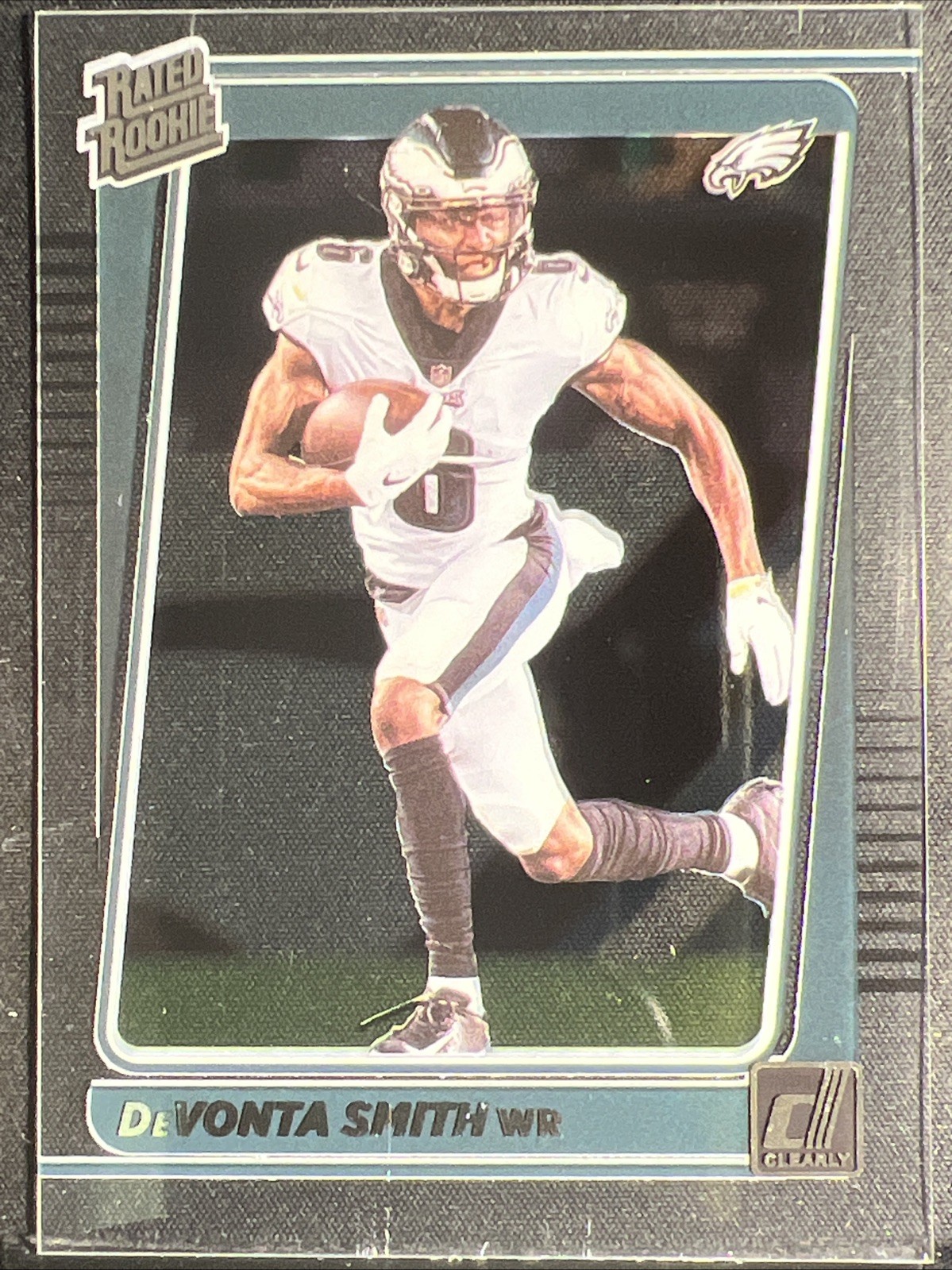 2021 Panini Clearly Donruss - Rated Rookie #62 Devonta Smith (RC)