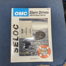 OMC Sterndrives 1986-98 Repair Manual, All Engines & Drive Systems