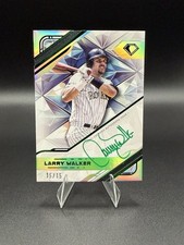 2025 Topps Diamond Icons Larry Walker White PolychromatINK Auto Green Ink 15/15
