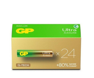 GP 151446 ULTRA ALKALINE AAA/LR03  Battery. 24-Pack ~E~