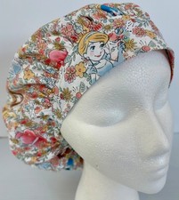 Disney Princess Print Size Medium Medical Bouffant Scrub Cap Surgery Hat