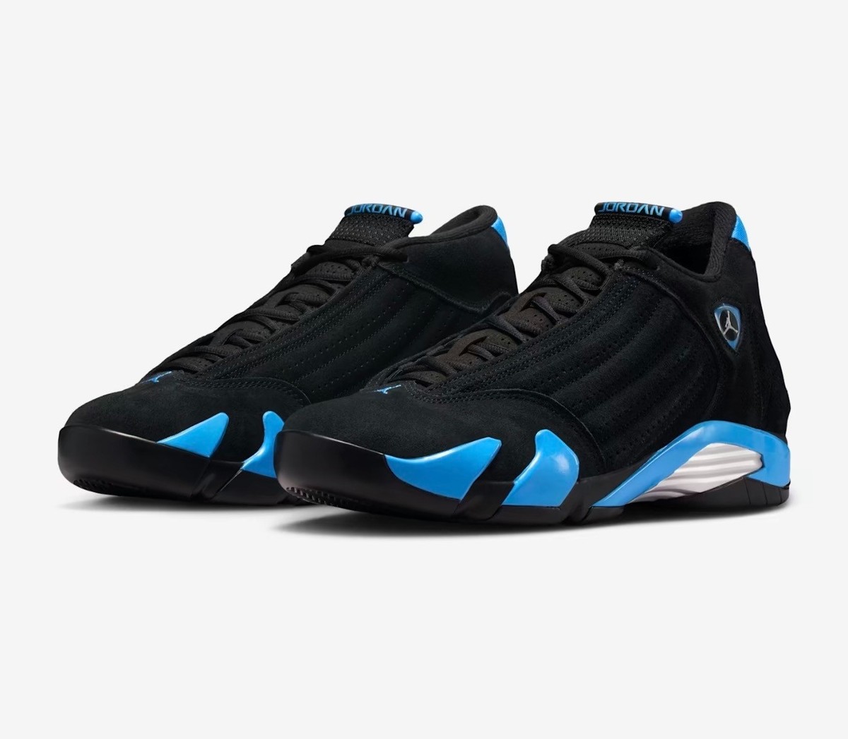 Jordan Air Jordan 14 UNC Black and University Blue *In Hand  display picture 2
