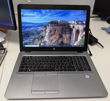 HP EliteBook 850 G3 16GB RAM I7 Win 10 Pro 256GB SSD Laptop Intel GFX