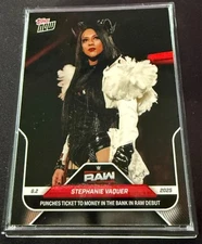 2025 Topps Now WWE Stephanie Vaquer #58 6/2 Raw Debut