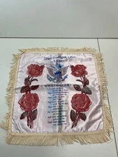 WWII Sweetheart Pillowcase Camp Stoneman California US Army