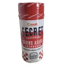 Chef Merito SECRET Carne Asada Meat Seasoning 13 Ounce Sazonador Steak Ranchera
