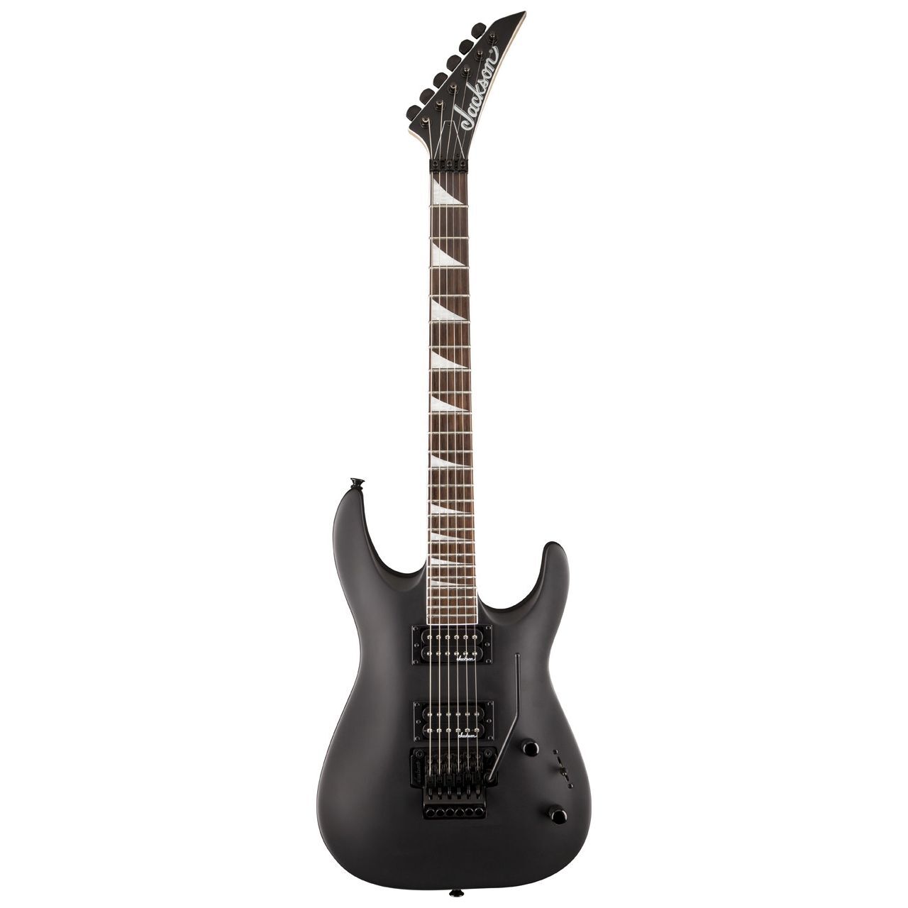 JACKSON JS Series Dinky Arch Top JS32 DKA, накладка из амаранта, Черный сатин (S
