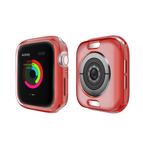 Funda protectora de marco para reloj de poliuretano termoplástico para Apple Watch Series 5 4 3 2 38/42/40/44 mm - Imagen 22 de 30