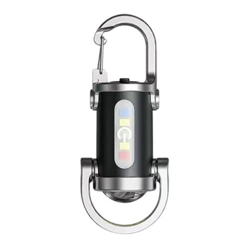 Mini Linterna Multifuncional COB LED Llavero Linterna para Camping Senderismo - Imagen 6 de 10