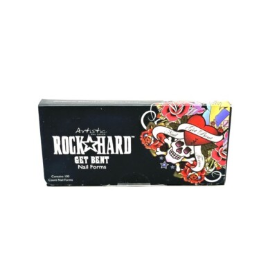 Artistic - Rock Hard - Get Bent Nail Forms - 100 Count
