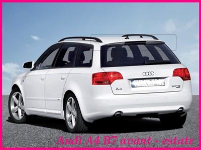 AUDI A4 B7 ESTATE S-LINE REAR/ROOF SPOILER (2005-2007)