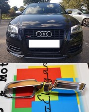 Covers Matt Spiegel - Kappen Audi A3 8P 2010-2012 Spiegel Look Sline
