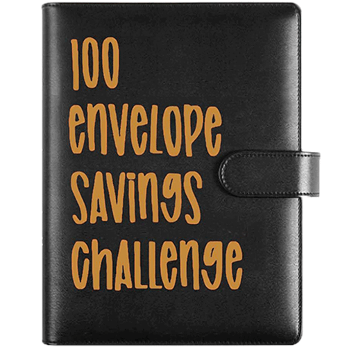 100 Envelope Challenge Binder Savings Challenges Book with Envelopes XMAS Gift - Picture 19 of 30