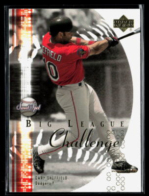 Gary Sheffield 2001 Upper Deck Sweet Spot Big League Challenge
