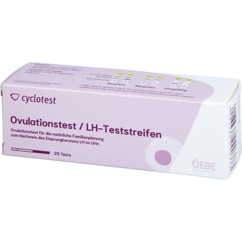 CYCLOTEST Ovulationstest LH-Teststreifen 25 St PZN17859850 - Bild 2 von 3